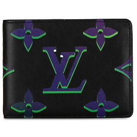 Louis Vuitton Compact Bi-fold Wallet M82297 Black