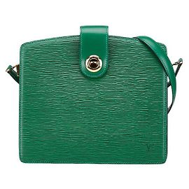 Bolsa de ombro Louis Vuitton Capucin Verde