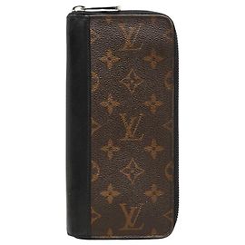 Louis Vuitton Zippy Wallet Vertical M60109 Preto