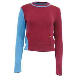 Sweatshirt colorblock Victoria Beckham em lã multicolorida Multicor
