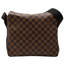 Bolsa Tiracolo Louis Vuitton Damier Naviglio Marrom