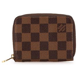 Monedero Zippy Louis Vuitton Damier Castaño