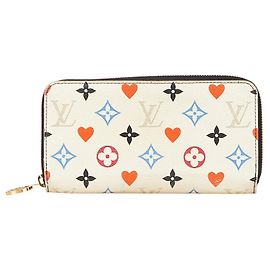 Louis Vuitton Zippy Wallet Game On M57491 White
