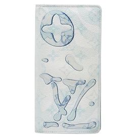 Louis Vuitton Portefeuille Brazza Long Wallet M82306 Blue