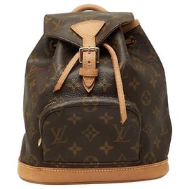Louis Vuitton Monogram Mini Monsur Rucksack M51137 Braun