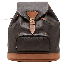 Louis Vuitton Montsouris MM Backpack Brown