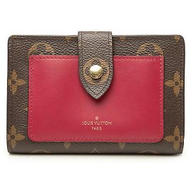 Louis Vuitton Portefeuille Juliette Compact Wallet Marrom