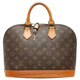 Louis Vuitton Alma PM Handbag Brown