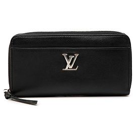Louis Vuitton Zippy Lockme Long Wallet M62622 Preto