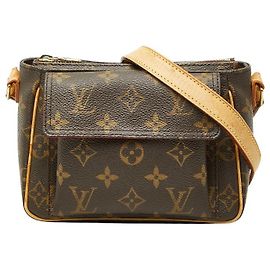 Borsa a tracolla Louis Vuitton Vivacite PM Marrone