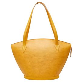 Bolso de Hombro Shopping Louis Vuitton Saint Jacques Amarillo