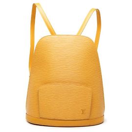 Louis Vuitton Epi Gobelin Backpack Yellow
