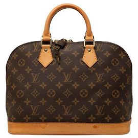Louis Vuitton Alma PM Monogram Handbag Brown