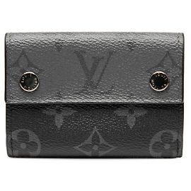 Carteira Louis Vuitton Discovery Compact Trifold M67630 Preto