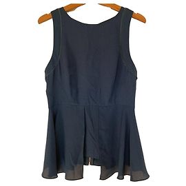 Autre Marque Elizabeth and James Sleeveless Blouse Green