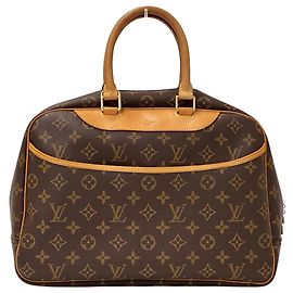 Bolso Louis Vuitton Monogram Deauville Castaño