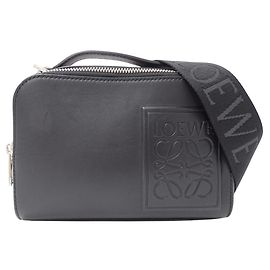 Borsa Loewe in pelle di vitello Nero