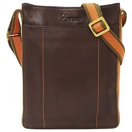 Borsa a tracolla Loewe in pelle marrone Marrone