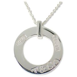 Autre Marque Collier pendentif Tiffany & Co. 925 1837 Circle Autre