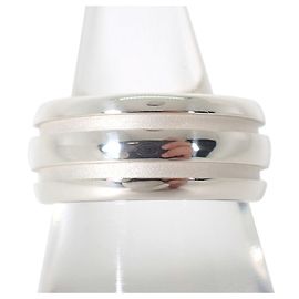 Autre Marque Anel Faixa de Linha Dupla em Prata de Lei 925 Tiffany & Co. Outro