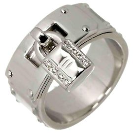 Hermès Hermes Kelly Ring in 18K White Gold Other