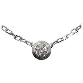 Pendente Cartier Damour Bianco