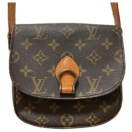 Sac à épaule Louis Vuitton Saint Cloud MM Monogram Marron