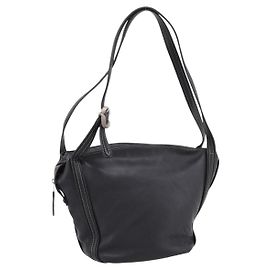 Bolso de hombro Loewe de piel Negro