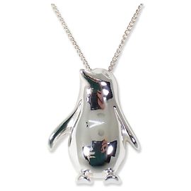 Autre Marque Colar com pingente de pinguim Tiffany & Co. 925 Outro