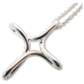 Autre Marque Tiffany & Co. Pingente Longo Cruz Infinity 925 Outro