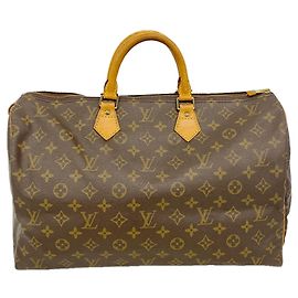 Bolsa Louis Vuitton Monogram Speedy 40 Marrom