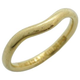 Autre Marque Anello Fascia Curva Tiffany & Co. in Oro Giallo 18K Altro
