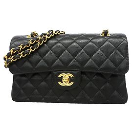 Bolsa de Ombro Chanel Matelassé Preto