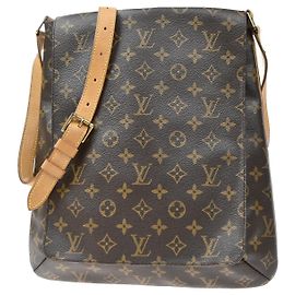 Louis Vuitton Musette Salsa Monogram Canvas GM Marron