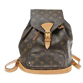 Louis Vuitton Vintage Montsouris Monogram Canvas MM Marrom