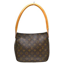 Louis Vuitton Looping Monogram Canvas MM Marrone