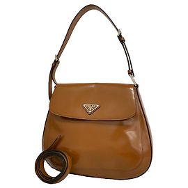 Prada Cleo Shoulder Bag Brown