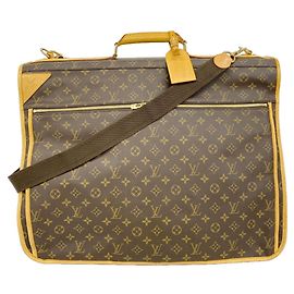 Louis Vuitton Monogram Portable Cabin Garment Case Brown