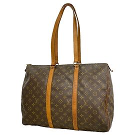 Borsa Louis Vuitton Boston Monogram Flanerie 45 Marrone