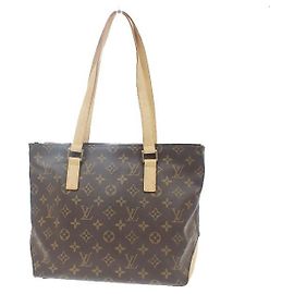 Louis Vuitton Cabas Piano Monogram Canvas Marrone