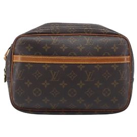 Louis Vuitton Reporter Monogram Canvas PM Marrom