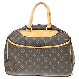 Louis Vuitton Deauville Monogram Canvas 34 Marron