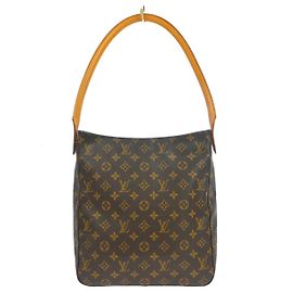 Louis Vuitton Looping Monogram Canvas GM Brown