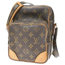 Louis Vuitton Amazone Monogram Canvas PM Castaño