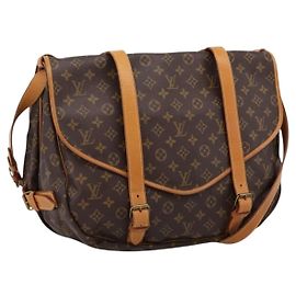 Louis Vuitton Saumur Monogram Canvas 43 Brown
