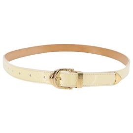 Cintura Louis Vuitton Vernis LV Monogram Vernis 97 Beige