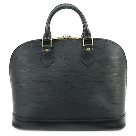 Louis Vuitton Vintage Alma Epi Leather PM Preto