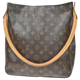 Louis Vuitton Looping Monogram Canvas GM Marron