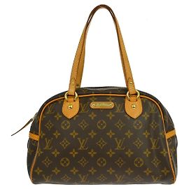 Louis Vuitton Montorgueil Monogram Canvas PM Marrom