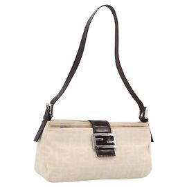 Fendi Baguette Pochette Zucca Canvas Other